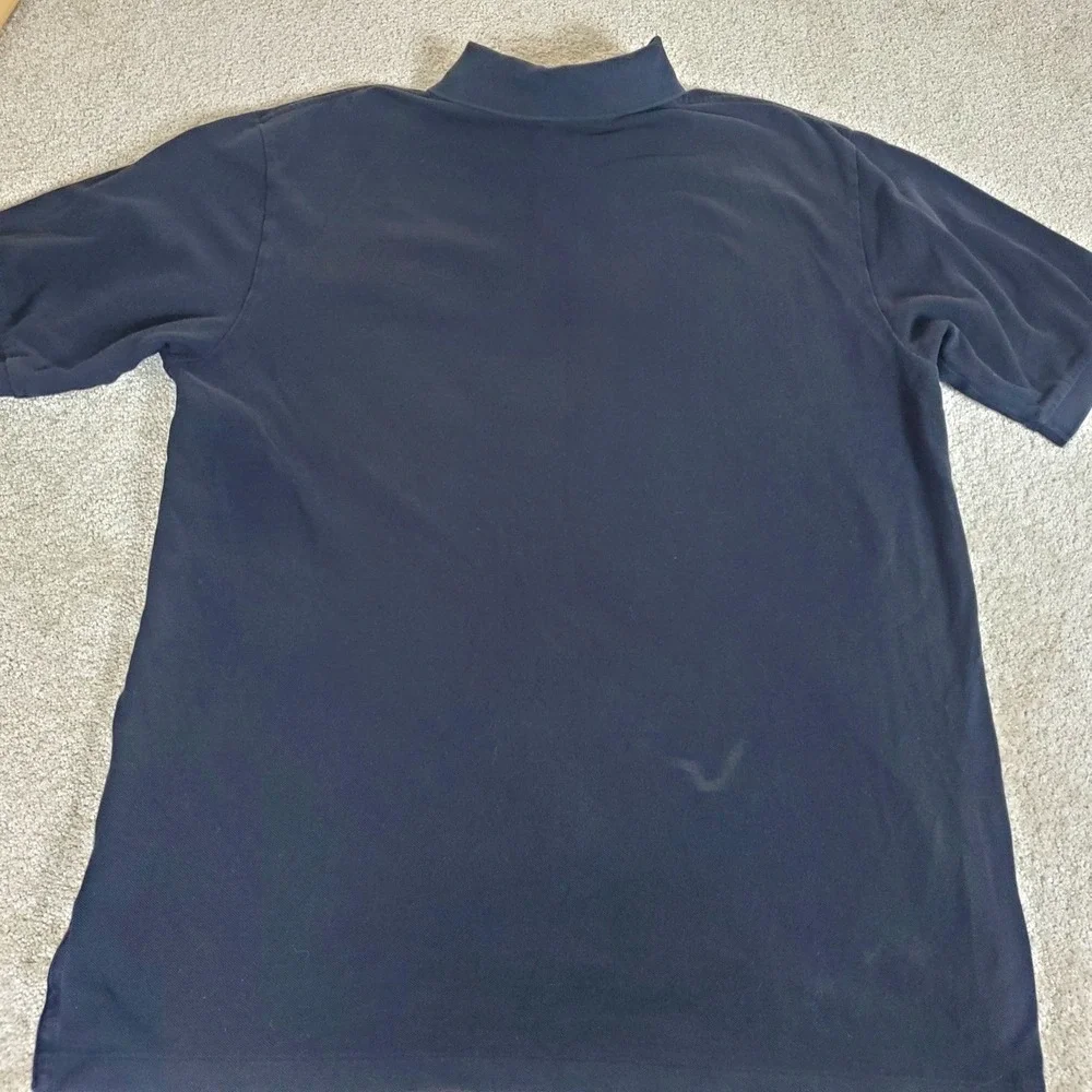 Polo Ralph Lauren Men's Polo Shirt SZ LT Black Crossed Mallet Crest‎ ShortSleeve